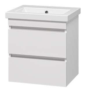 Подвесная тумба под раковину Misty Енисей 50см белый